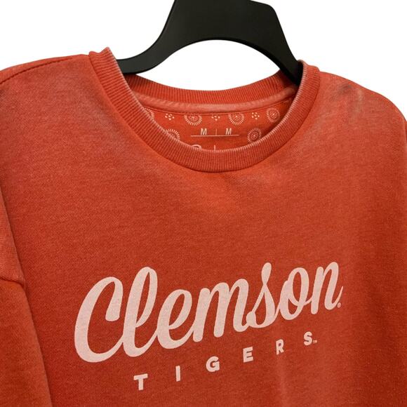 Clemson Tigers Sweatshirt Pressbox Royce Apparel Womens Medium - Picture 2 of 9